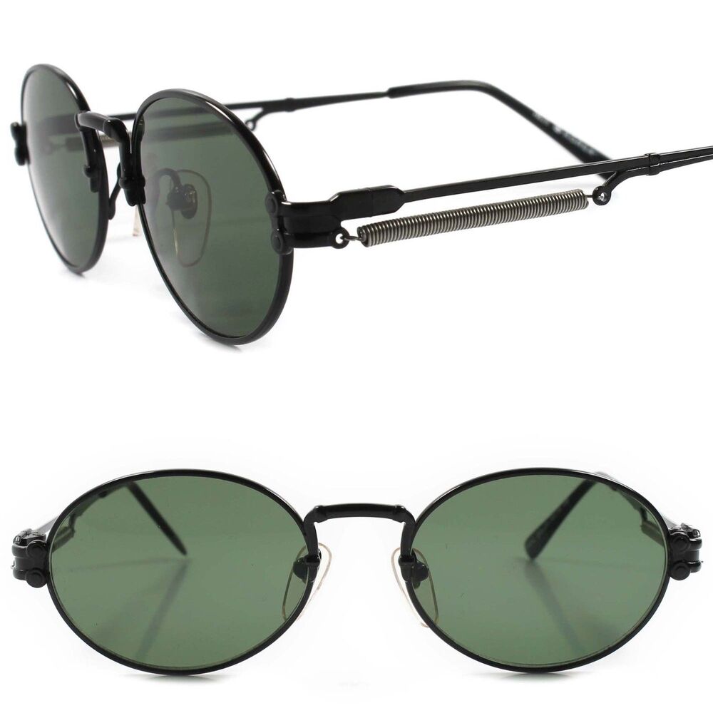 Retro Futuristic Fashion Hipster Indie Goth Steam-punk Round Oval Sunglasses